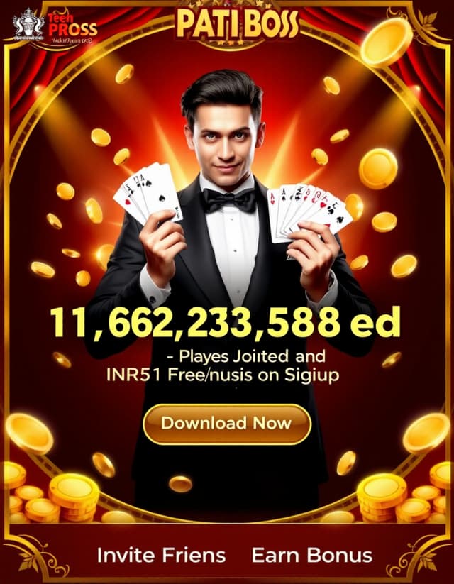 Teen Patti Boss Banner